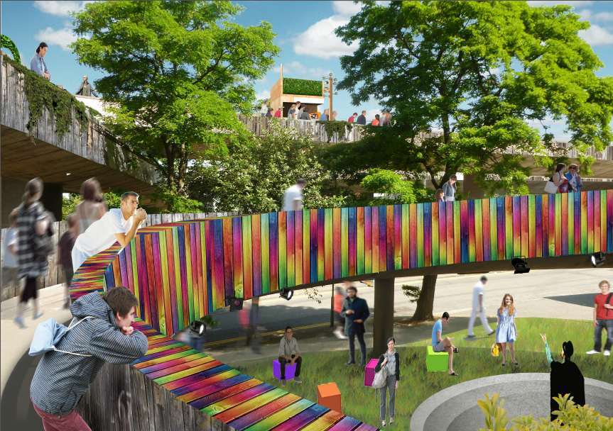 Costs for demolishing the flyover are estimated at £3-4 million (US$5.1-6.8 million)