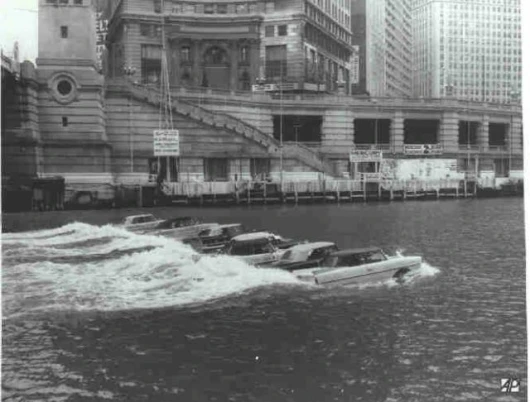 Historical Amphicar image from the International Amphicar Owners Club archive.