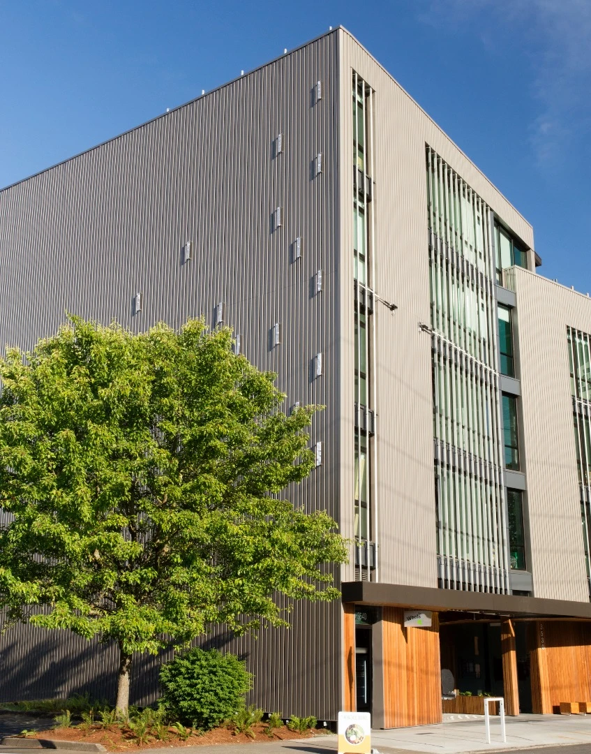 The Radiator by PATH Architecture won the Multi-Story Wood Design
