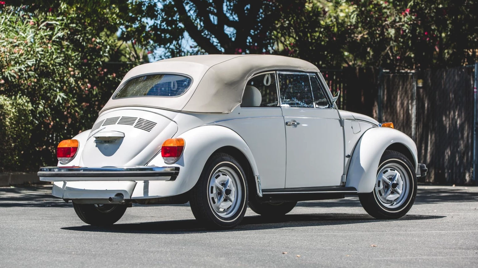 This 1979 Volkswagen Beetle Convertible sold for $65,000 at Mecum's Monterey 2017 sale. | Auction Link