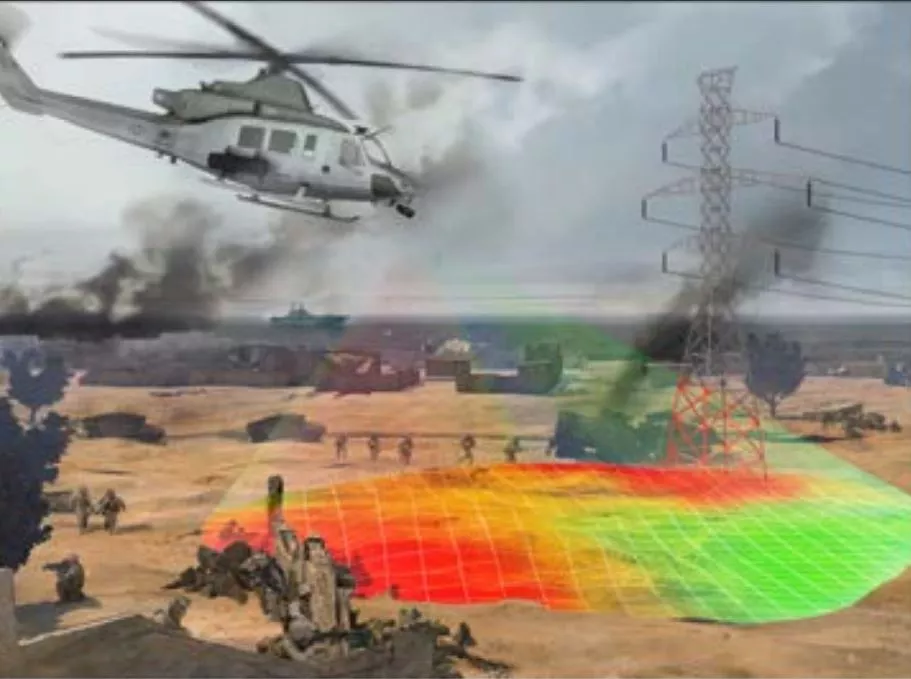 AACUS-enabled aircraft scanning a potential unproven landing zone