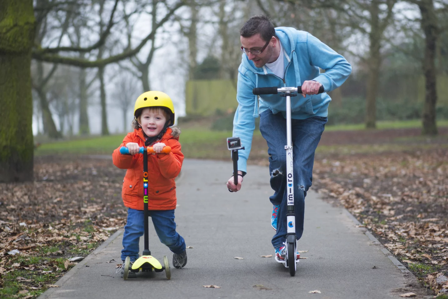 The Joby Action Grip and Pole allow you to shoot from different angles (Photo: Jennifer Crisp/Gizmag.com)