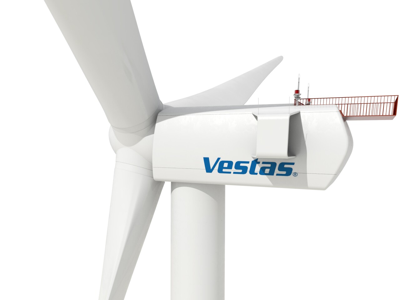 Vestas has increased the turbine size of its V164 wind turbine by one megawatt