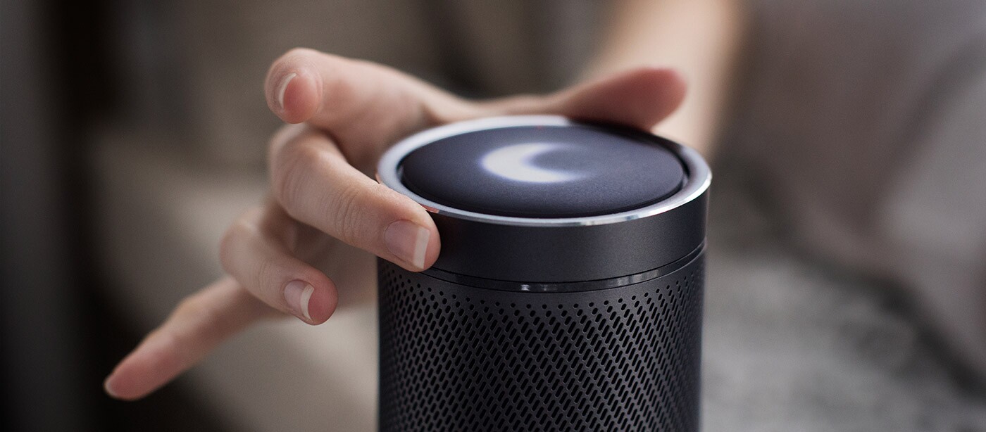The Invoke looks similar to the Amazon Echo