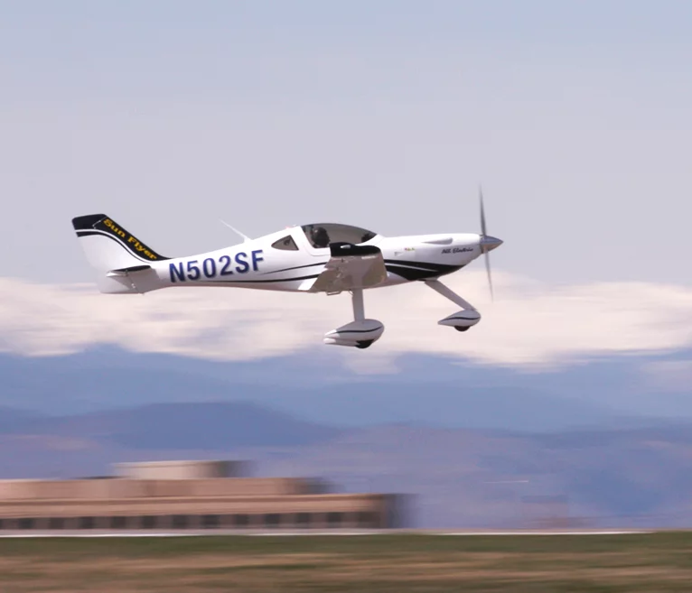 Sun Flyer 2 taking off on its maiden flight on April 10