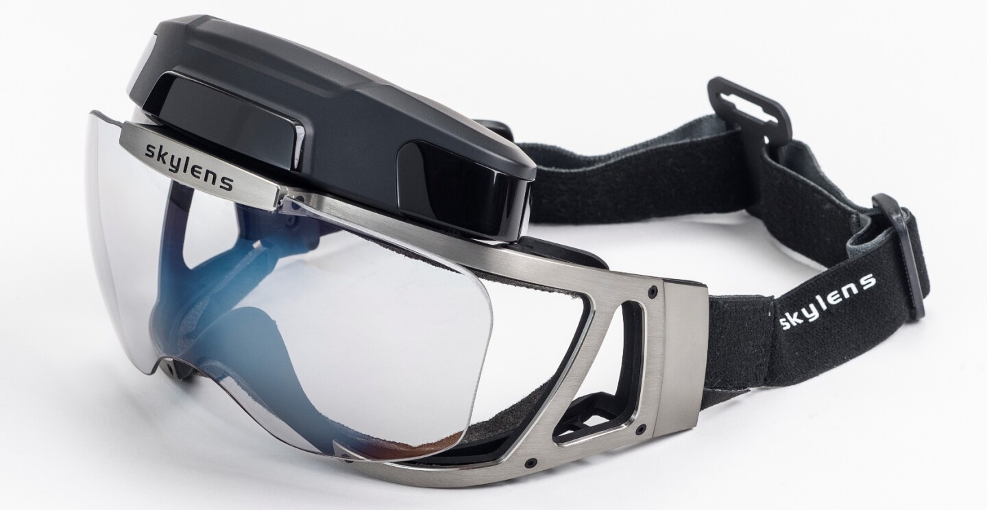 The Helicopter Skylens is designed to be lightweight and compact