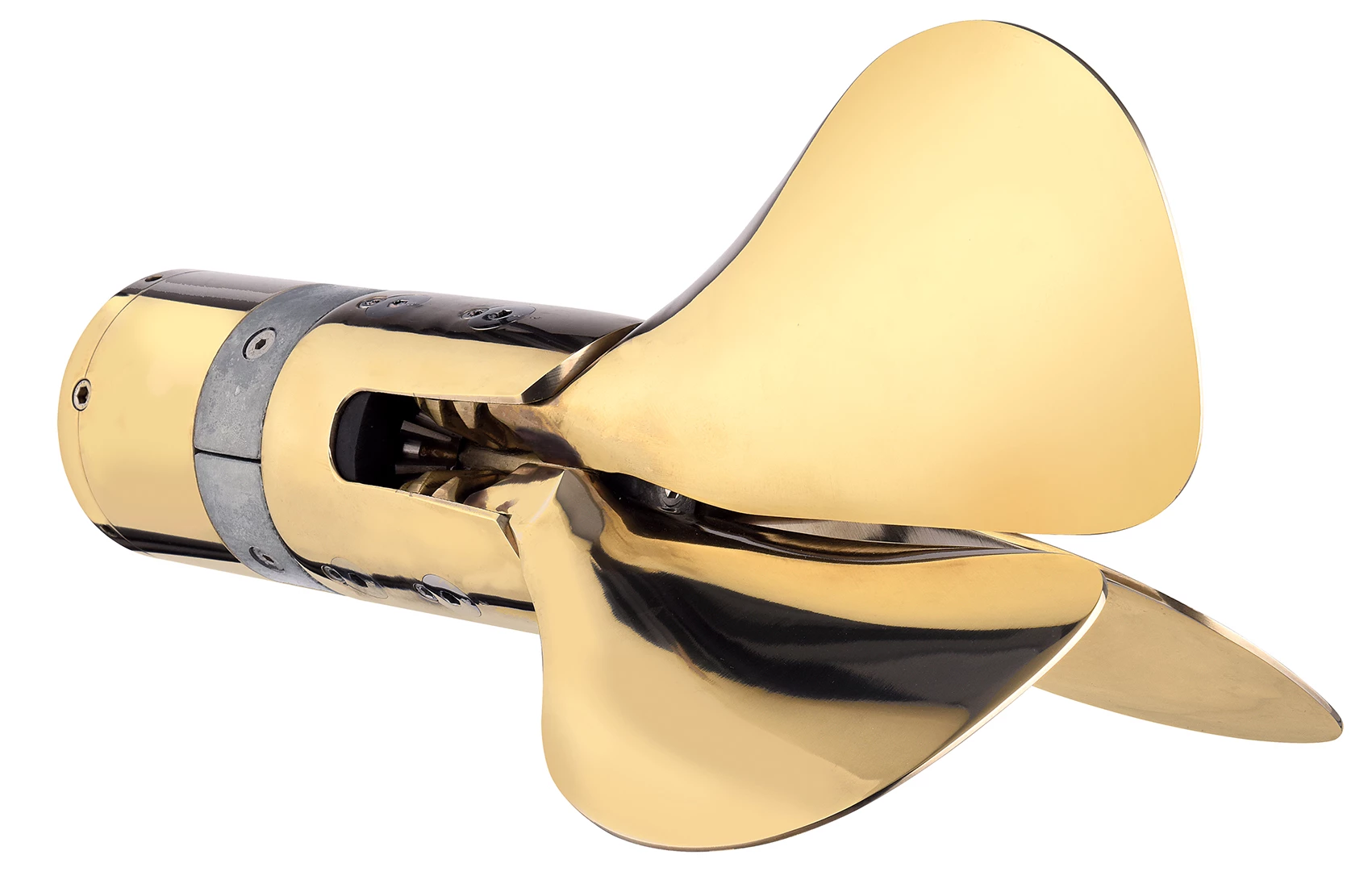 Gori Hybrid Propeller closed for low drag and speed