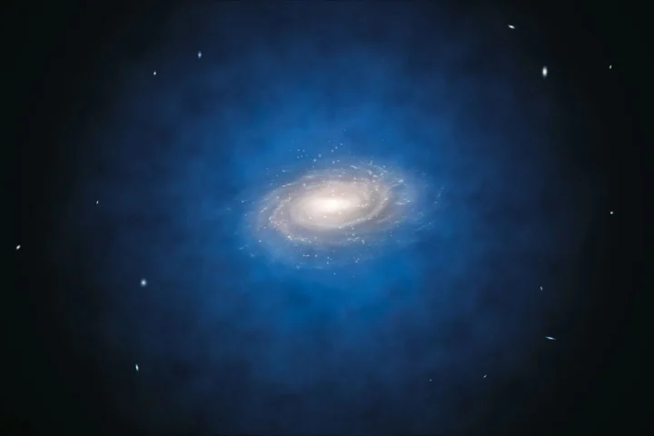 Majorana fermions might be the sole component of the dark matter in our Universe (Photo: ESO/L. Calçada)