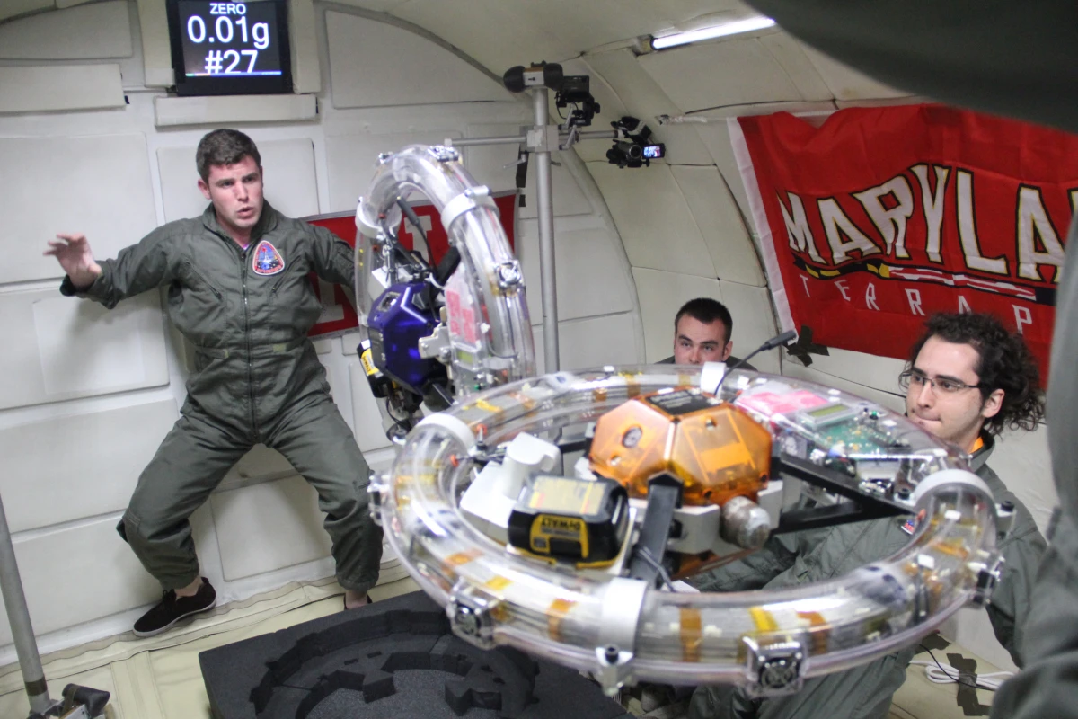 After undergoing freefall tests in a NASA plane, the RINGS propulsion system will now be put through its paces on the ISS