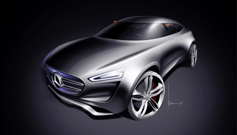 A rendering of the G-Code from the front