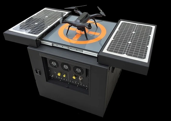 Dronebox nesting platform has been created to provide 24/7 autonomous capabilities to drones by supplying an automated recharging and storage station that can be left on site