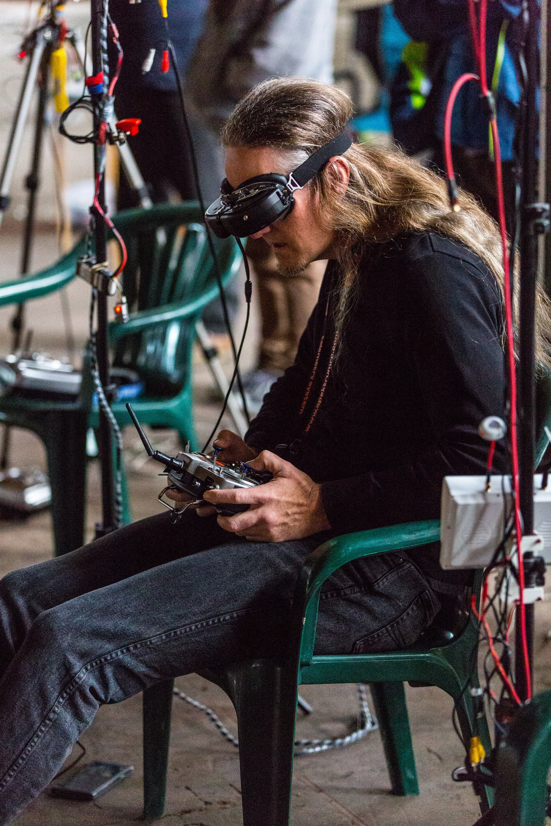 A big part the sport's addictiveness and growing popularity can be attributed to the goggles worn by its competitors