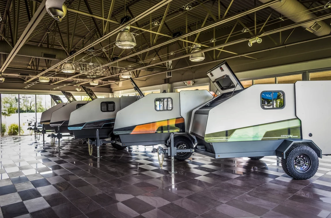 Infusion offers several color options and also custom graphics, lettering and wraps