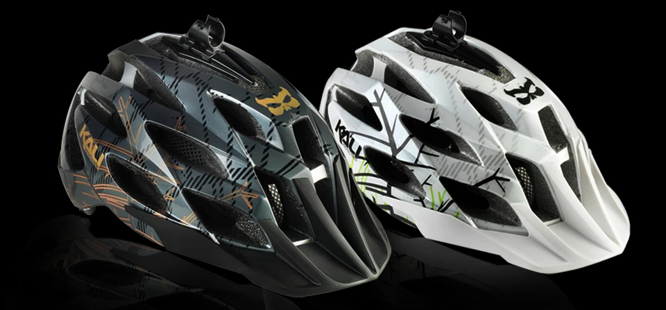 Kali's AMARA CAM mountain bike helmet comes with its own mounting point for a camera or light