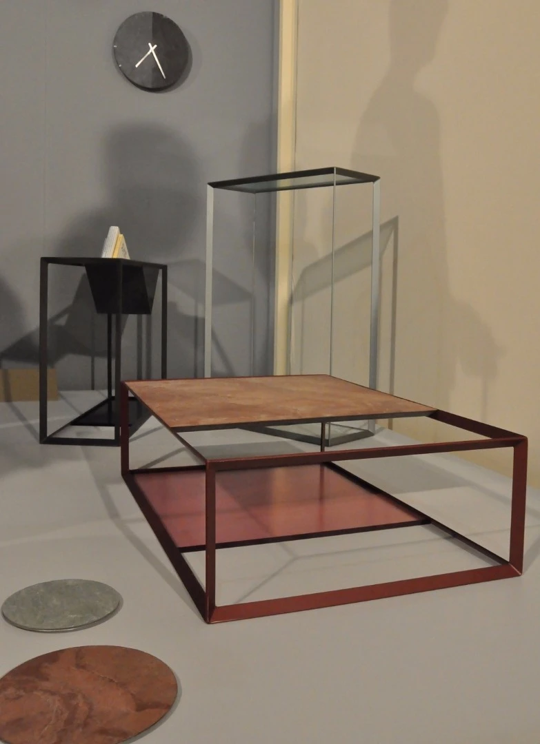 Brushed metal designs from Halle, Berlin