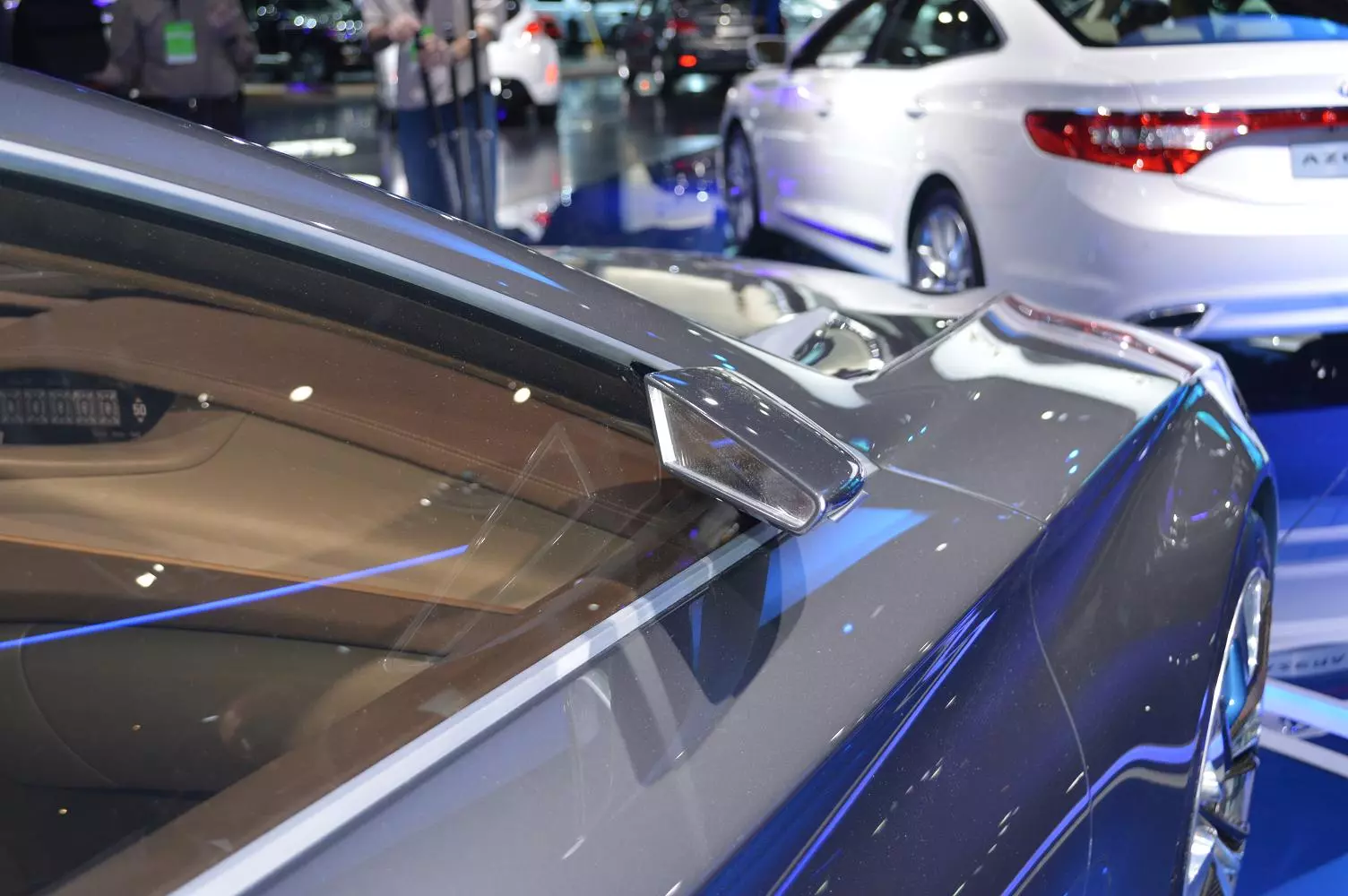 The Hyundai HDC-14 Genesis concept at the North American International Auto Show