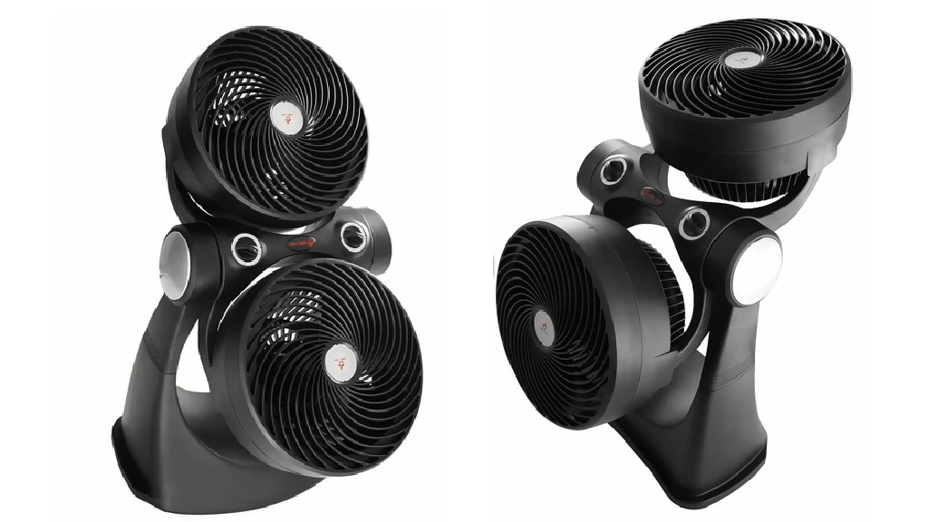 The Double-Circulator from Segula has twin fans that can be operated independently and a built-in ionizer for fresh air