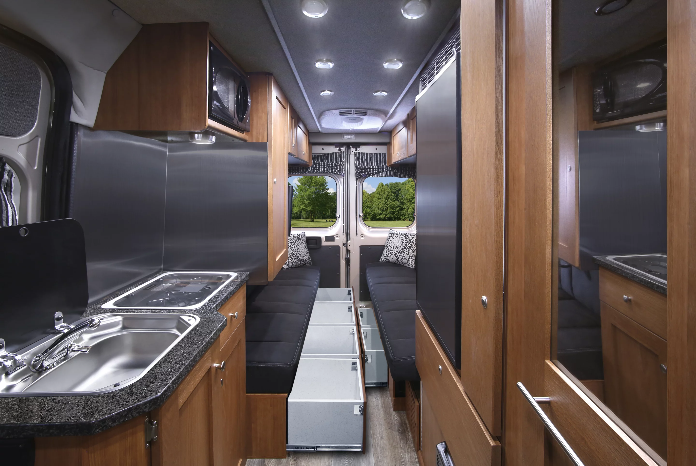 A look at the Zion's under-sofa storage