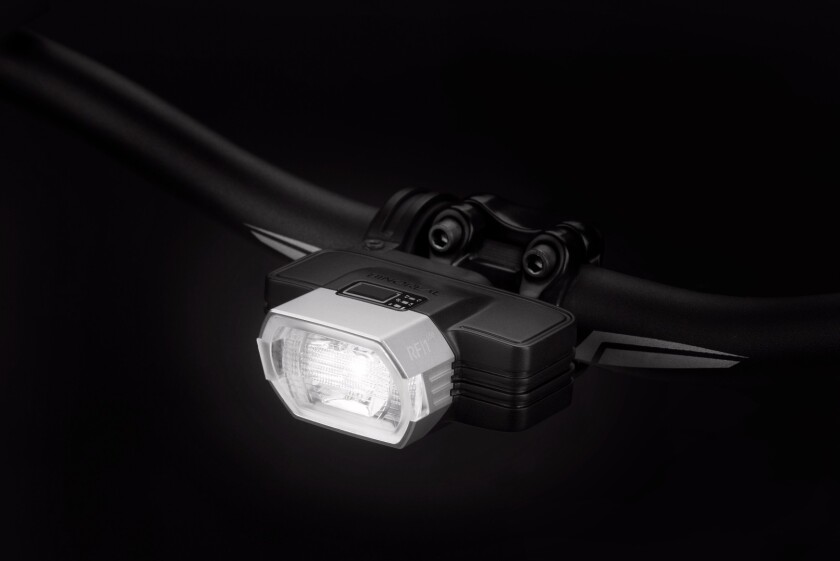 The Radius F1 has a maximum brightness of either 450 or 650 lumens, depending on the model