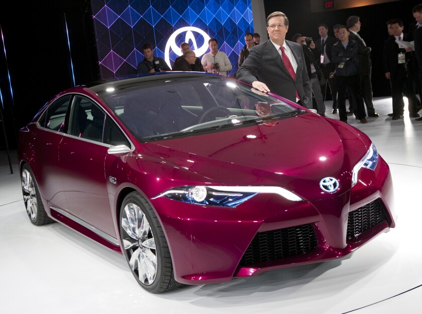 Toyota's NS4 advanced plug-in hybrid concept at NAIAS 2012