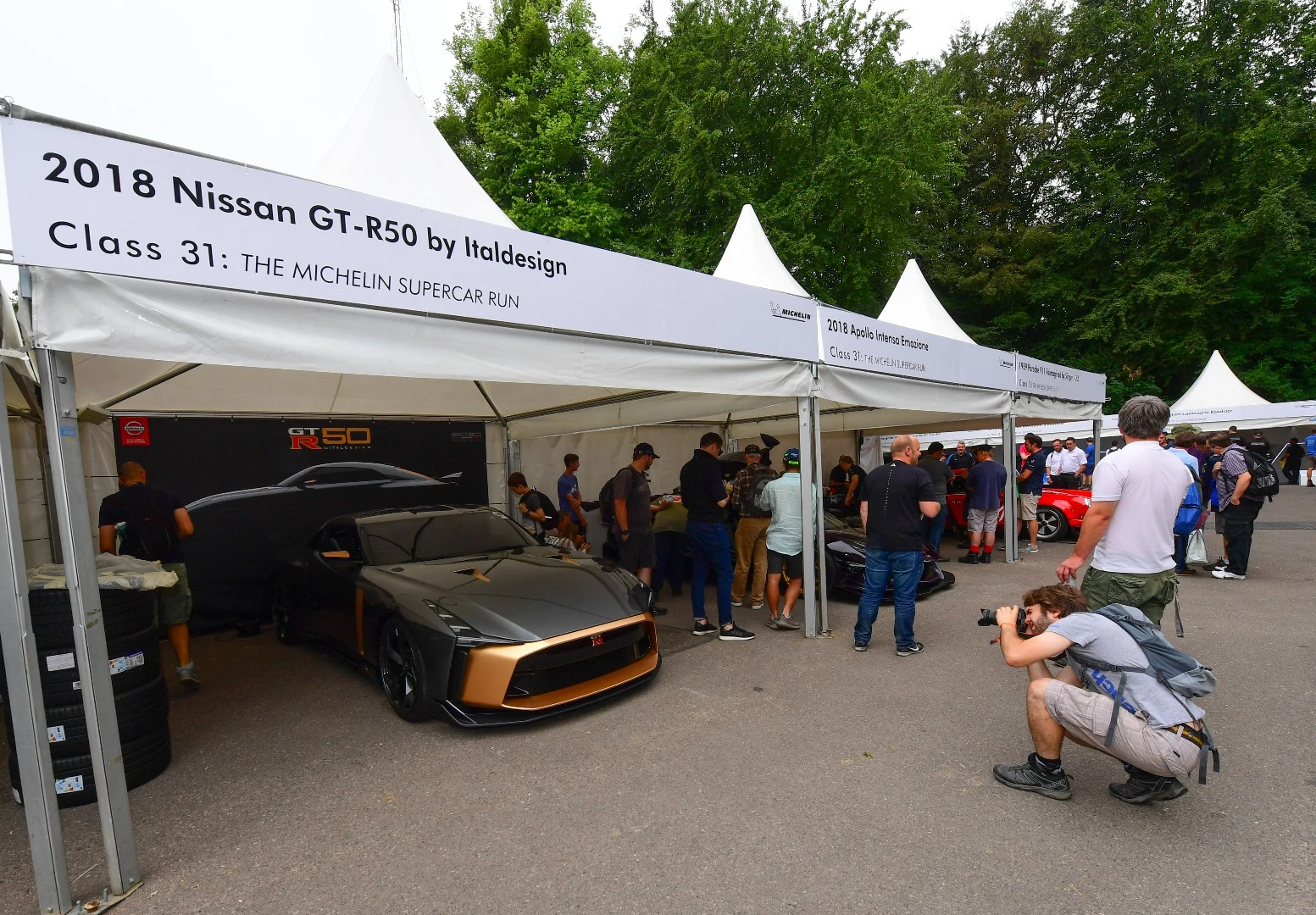 The Nissan GT-R50 makes its official debut at the 2018 Goodwood Festival of Speed