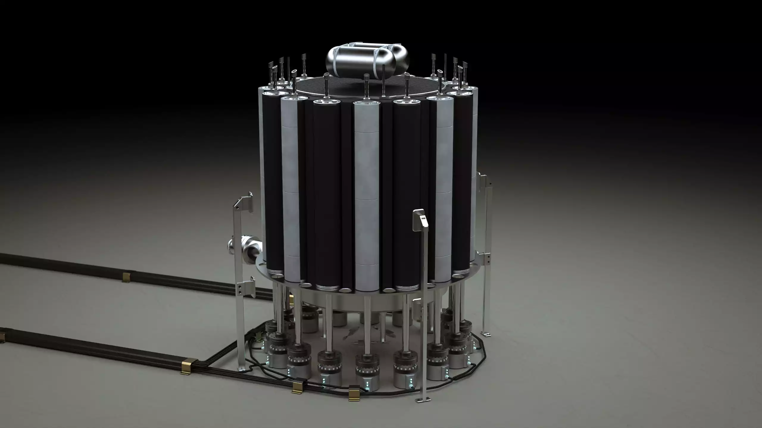 The helium-cooled Radiant reactor core