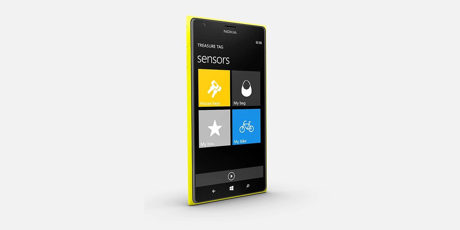 Nokia Treasure Tag is designed to be used with Windows Phone, but it isn't a prerequisite