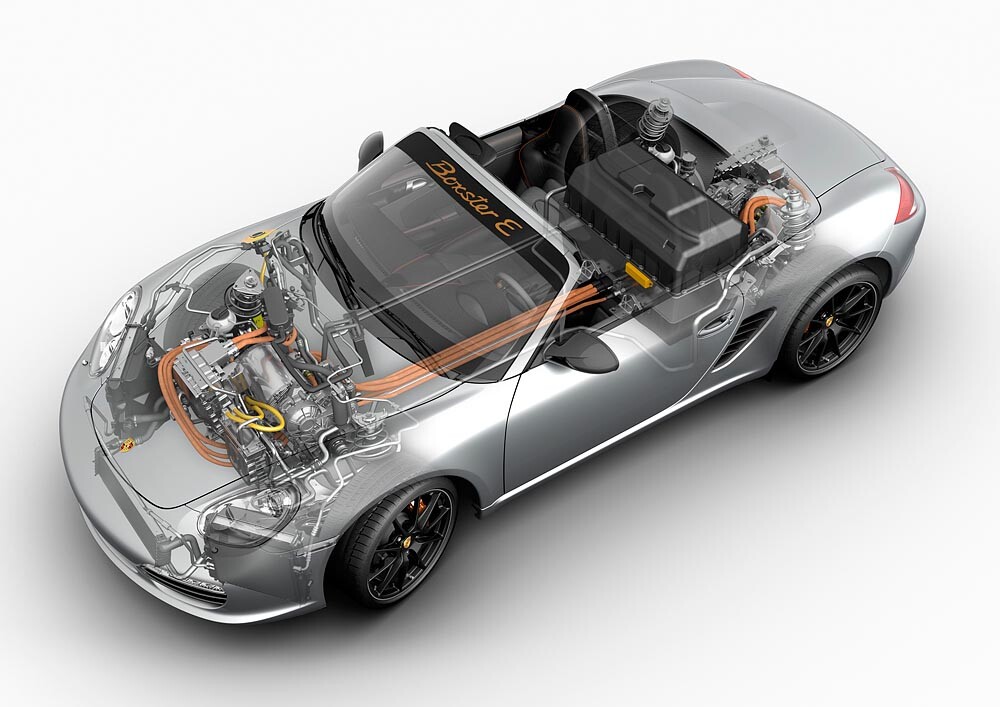 Porsche Boxter E prototype