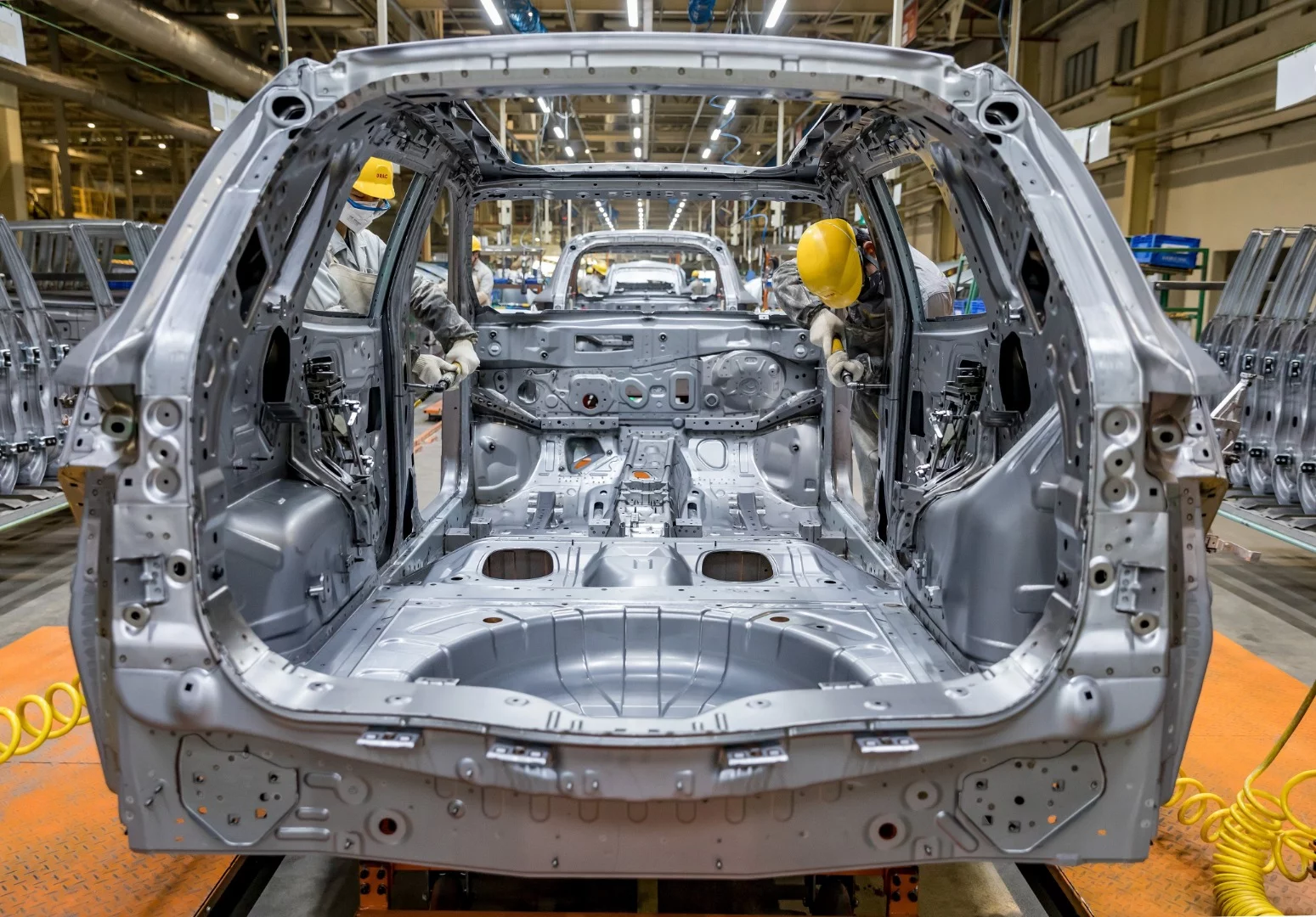 The City K-ZE with its clothes off.