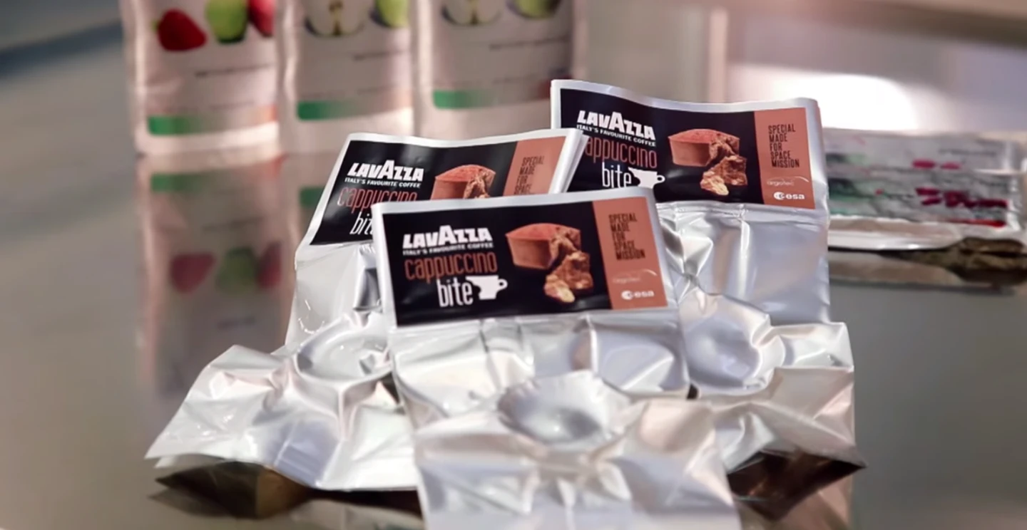 Coffee capsules for the ISSpresso