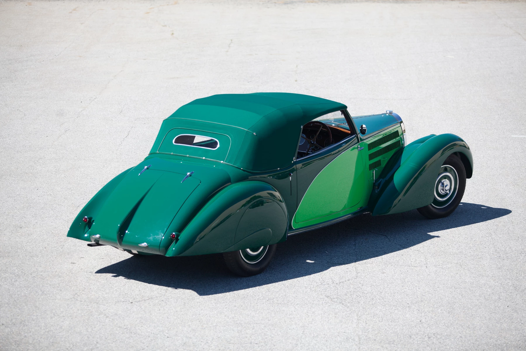 No Sale | 1938 Bugatti Type 57 Cabriolet | High Bid: $1,040,000 | Gooding & Company | Geared Online | 7 August 2020 | Lot 52 | Estimate: $1,300,000 to $1,600,000 | Official Gooding & Co Auction Page