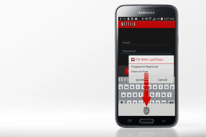 If you own a Galaxy S5, you can now use your fingerprint to open the vault to all of your passwords