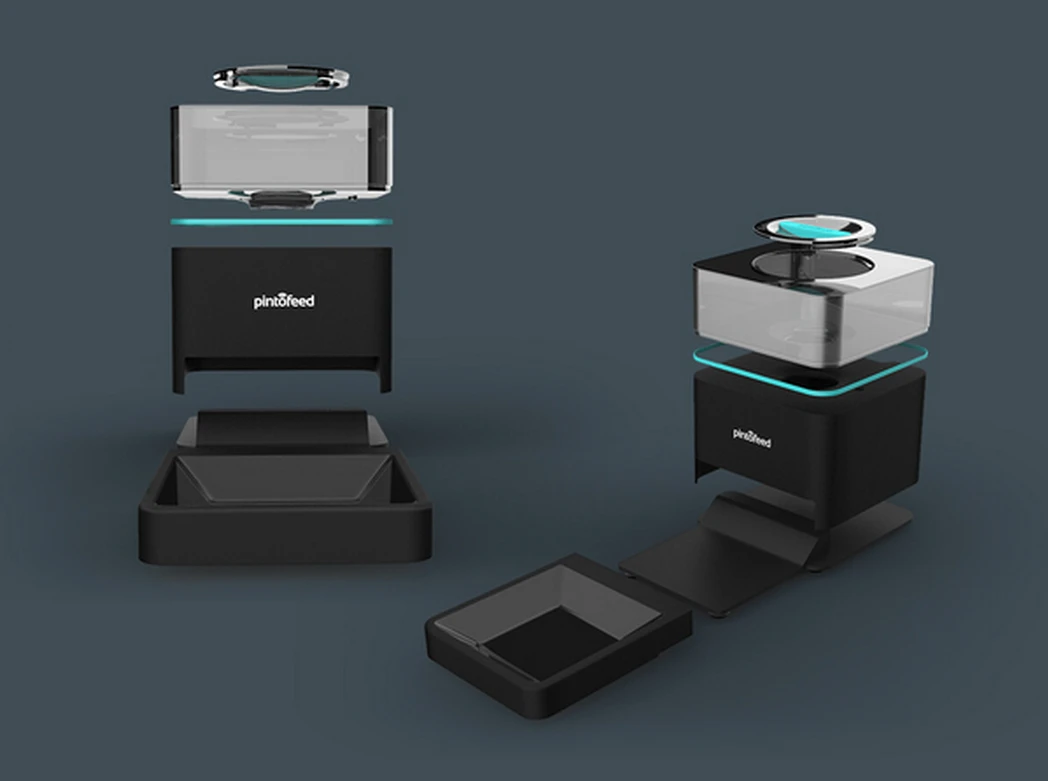 The Pintofeed pet feeder
