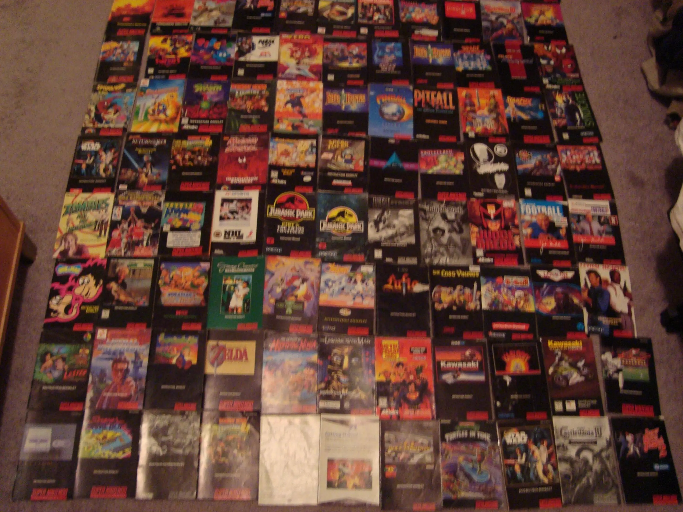 All these boxes; every collectors dream