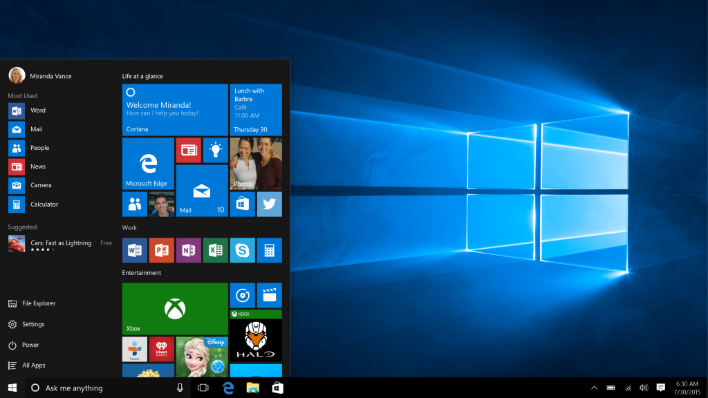Windows users will no longer have to contend with a busy Start screen brimming with app tiles, as the reliable old Start menu makes a much-anticipated comeback
