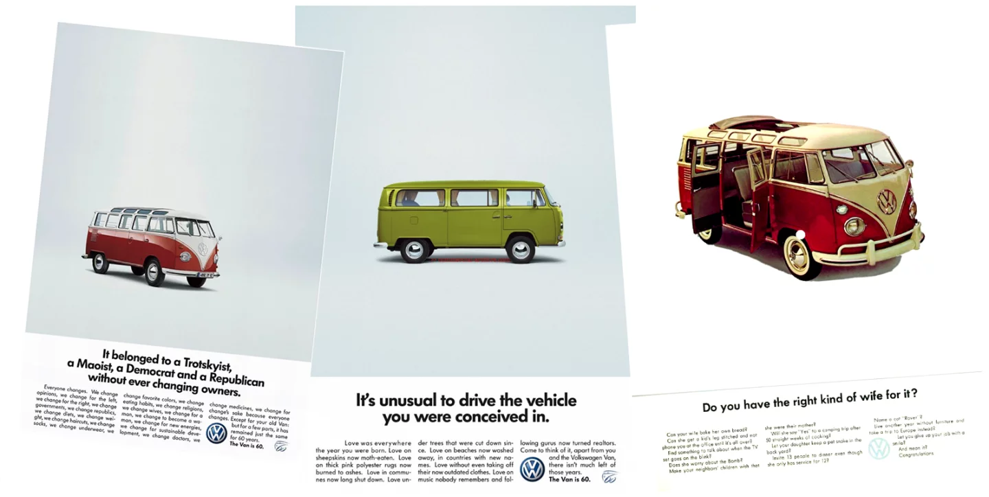 The Volkswagen Samba van's status as an icon of the 1970s, the coming of age of the baby boomers, the longevity of good design, and the deep loyalty and love it engenders has been a feature of Volkswagen advertising for many decades. Now this loyalty has become evident on the auction block too.