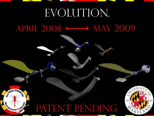 Illustration of the Maple seed device evolution