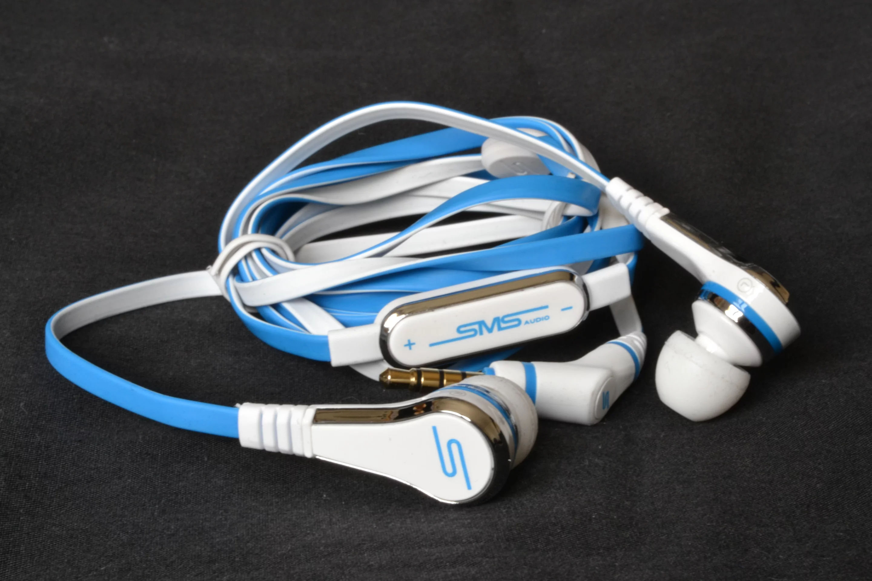 Fresh out of the box - the rather stylish STREET by 50 in-ear wired headphones from SMS Audio