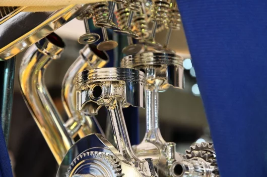 Twin cylinder adventure bike