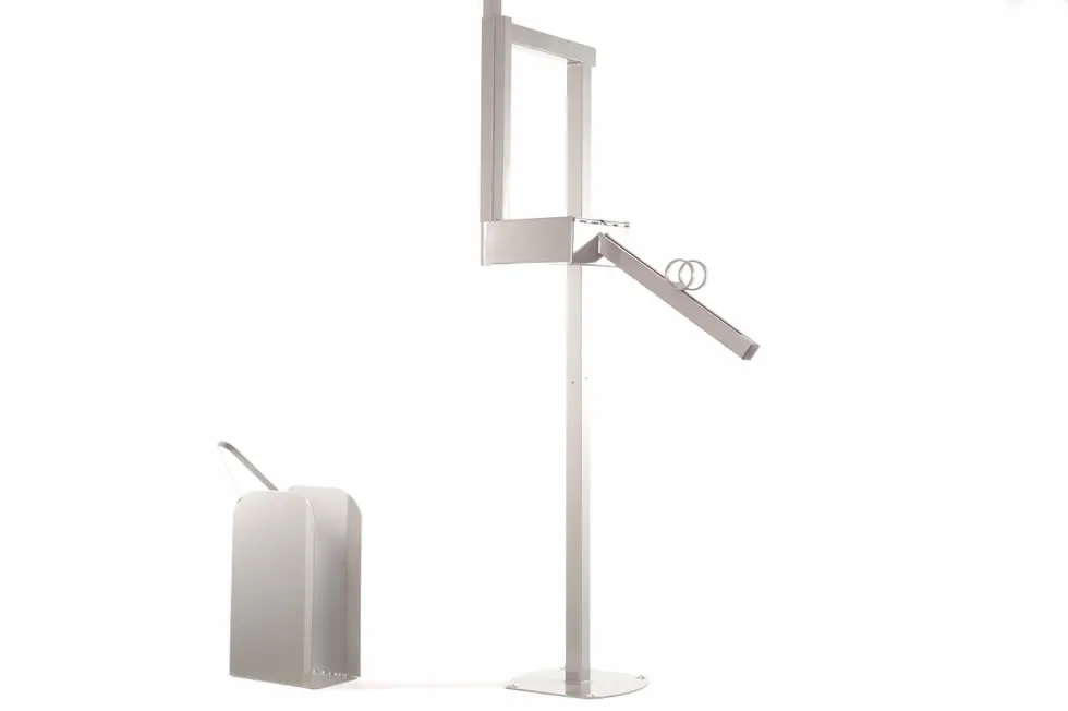 A single-bike version of the Next Gen Bike Rack, sans bike