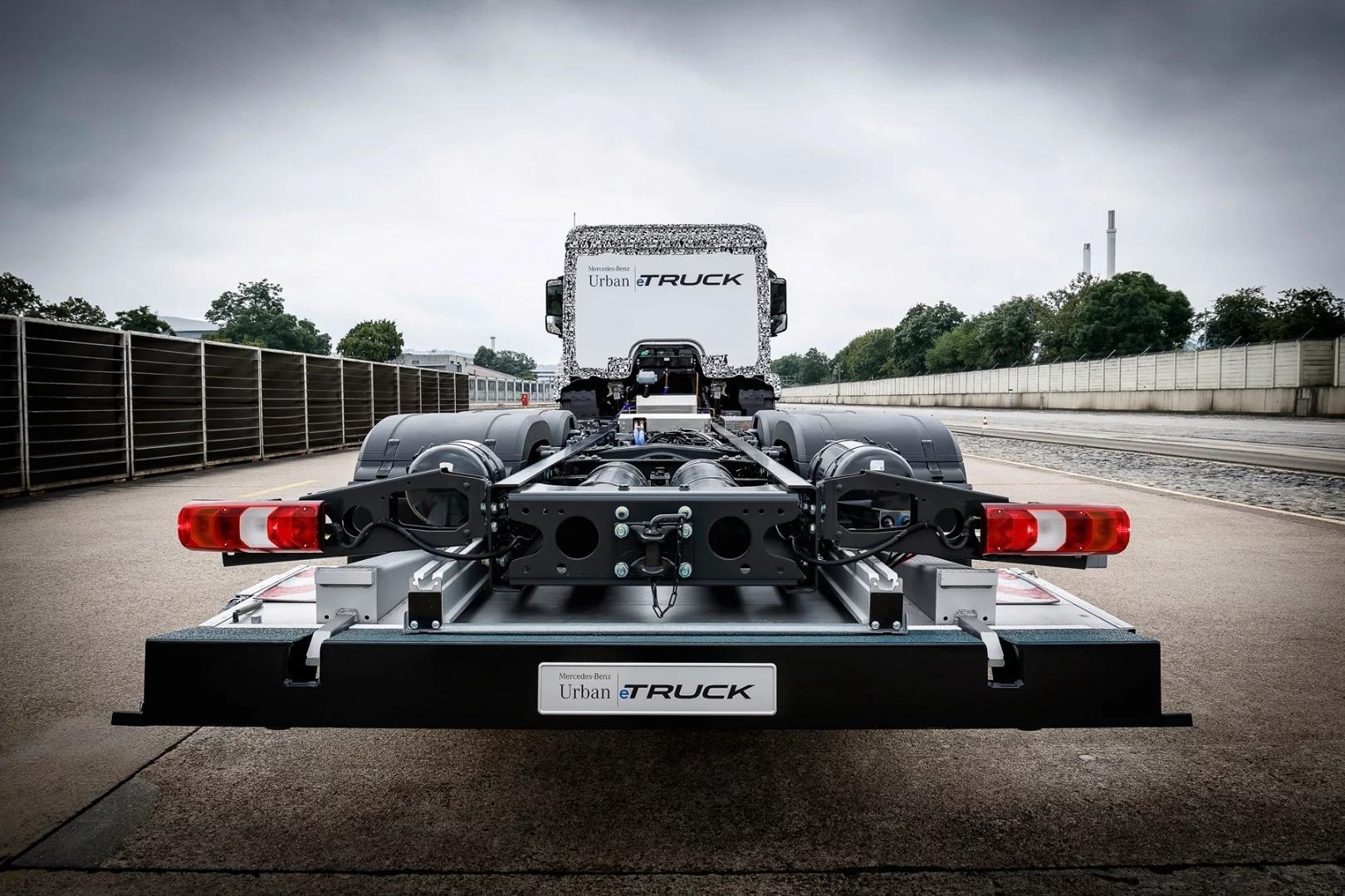 The plan is for the eTruck to be tested and developed in the coming years