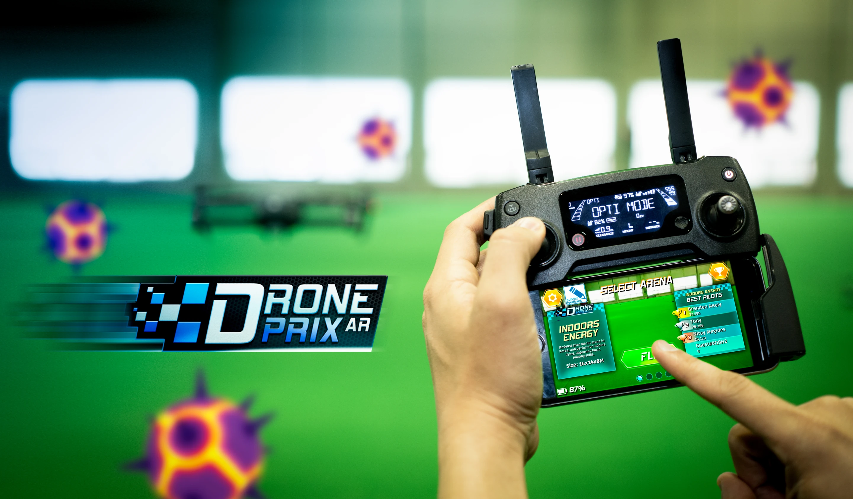 DronePrix AR was created to teach pilots how to get the most out of their DJI drones