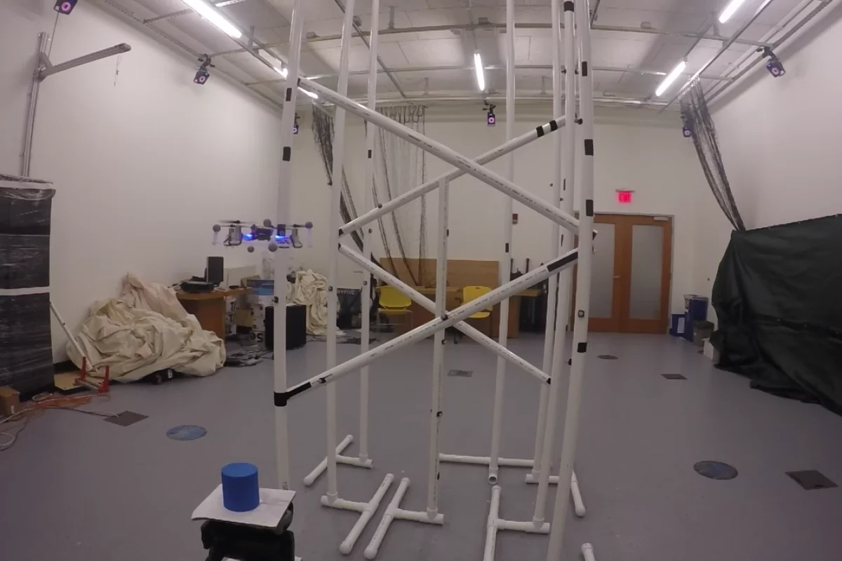 The technique was demonstrated within a "simulated forest"