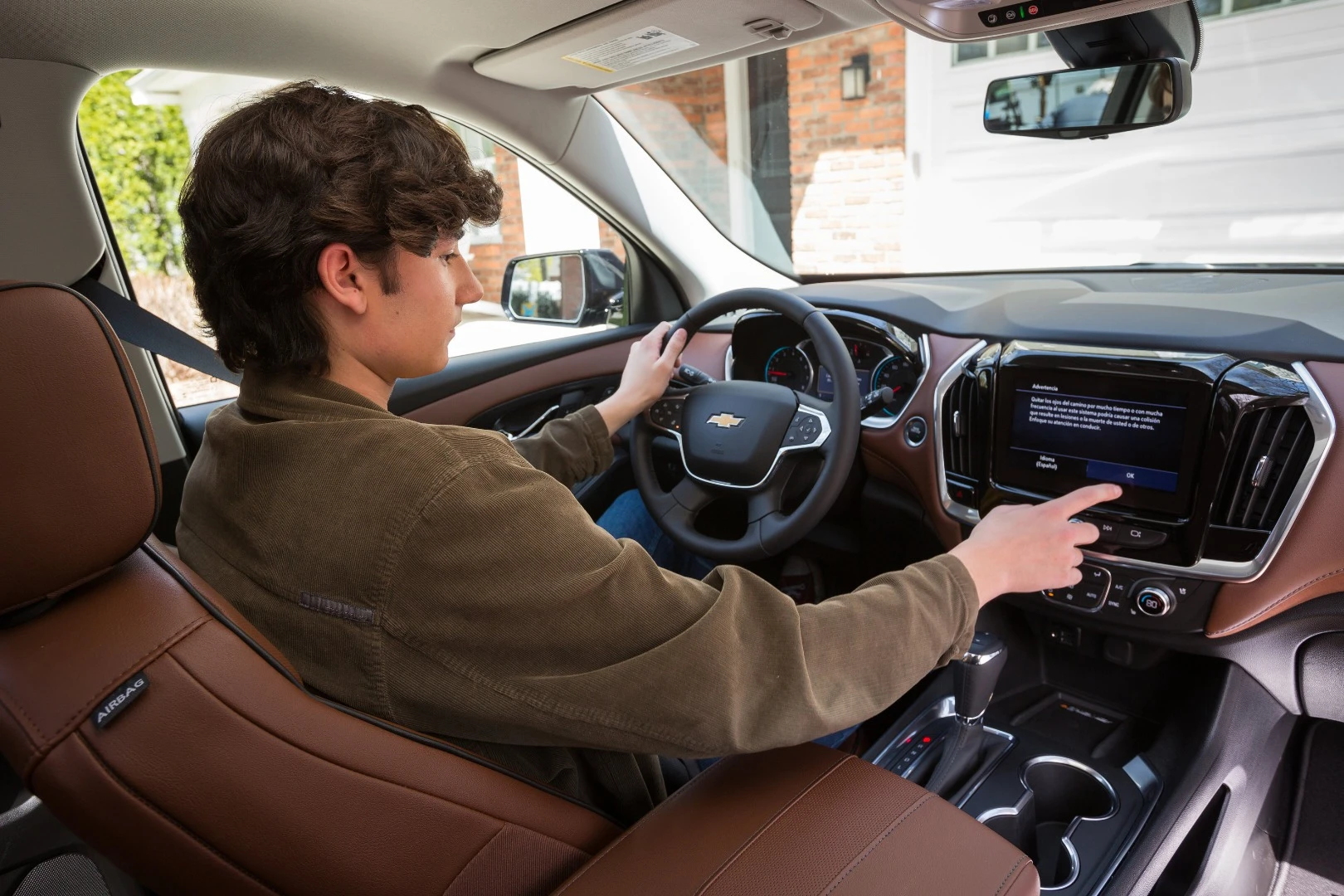 Chevrolet's Buckle to Drive feature is designed to encourage safer driving habits