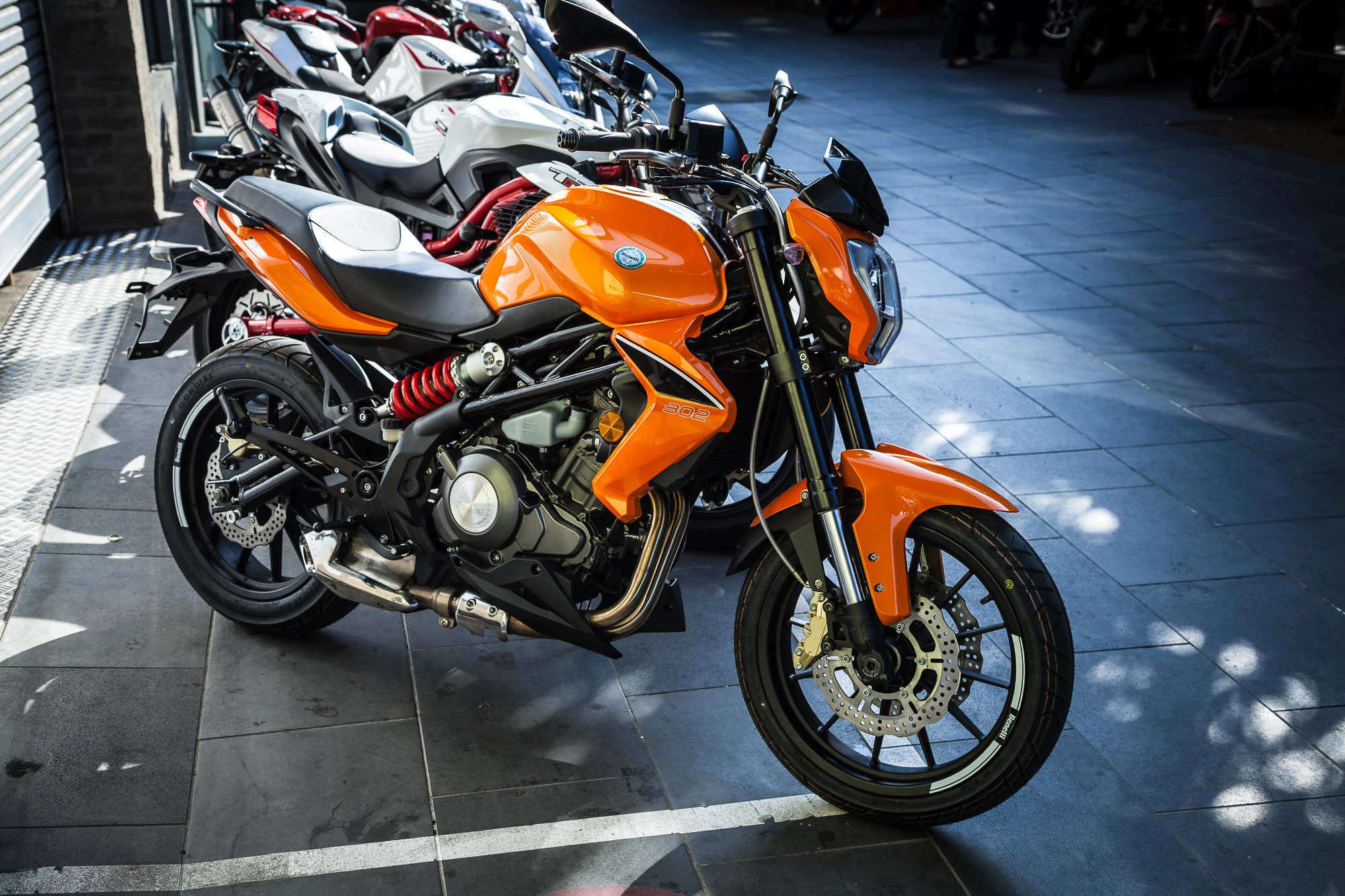 The Benelli BN302 (Photo: Loz Blain)