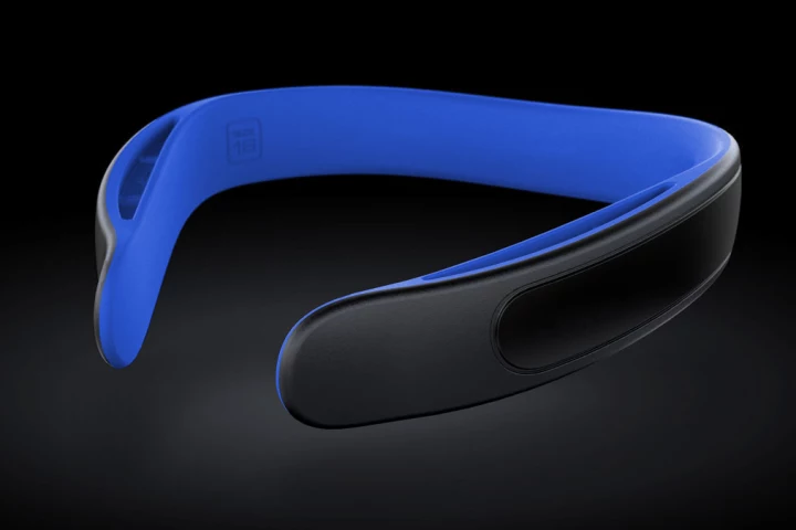 The neck band essentially makes the brain bigger, so it has less room to slosh around within the skull