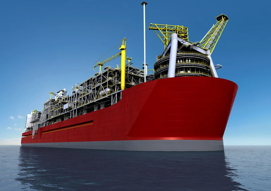 Graphic of the Prelude FLNG