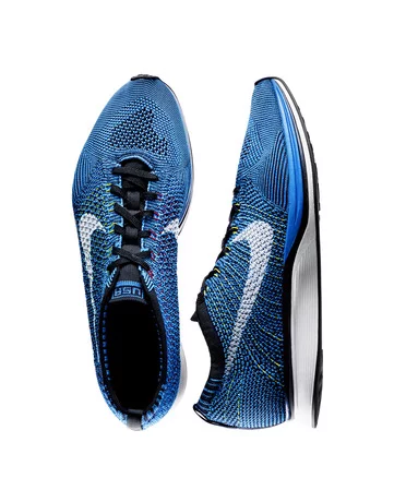 Nike says the HTM Flyknit line "celebrates the performance attributes of the technology, while at the same time hints at its future capabilities"