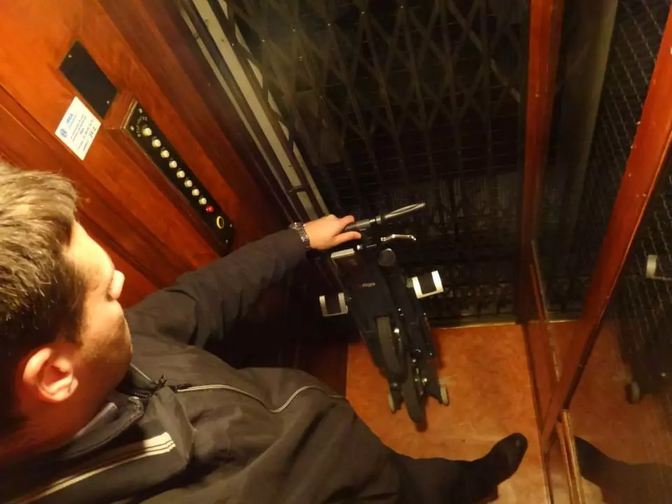 When folded, the Stigo is reported to be about the size of a golf bag