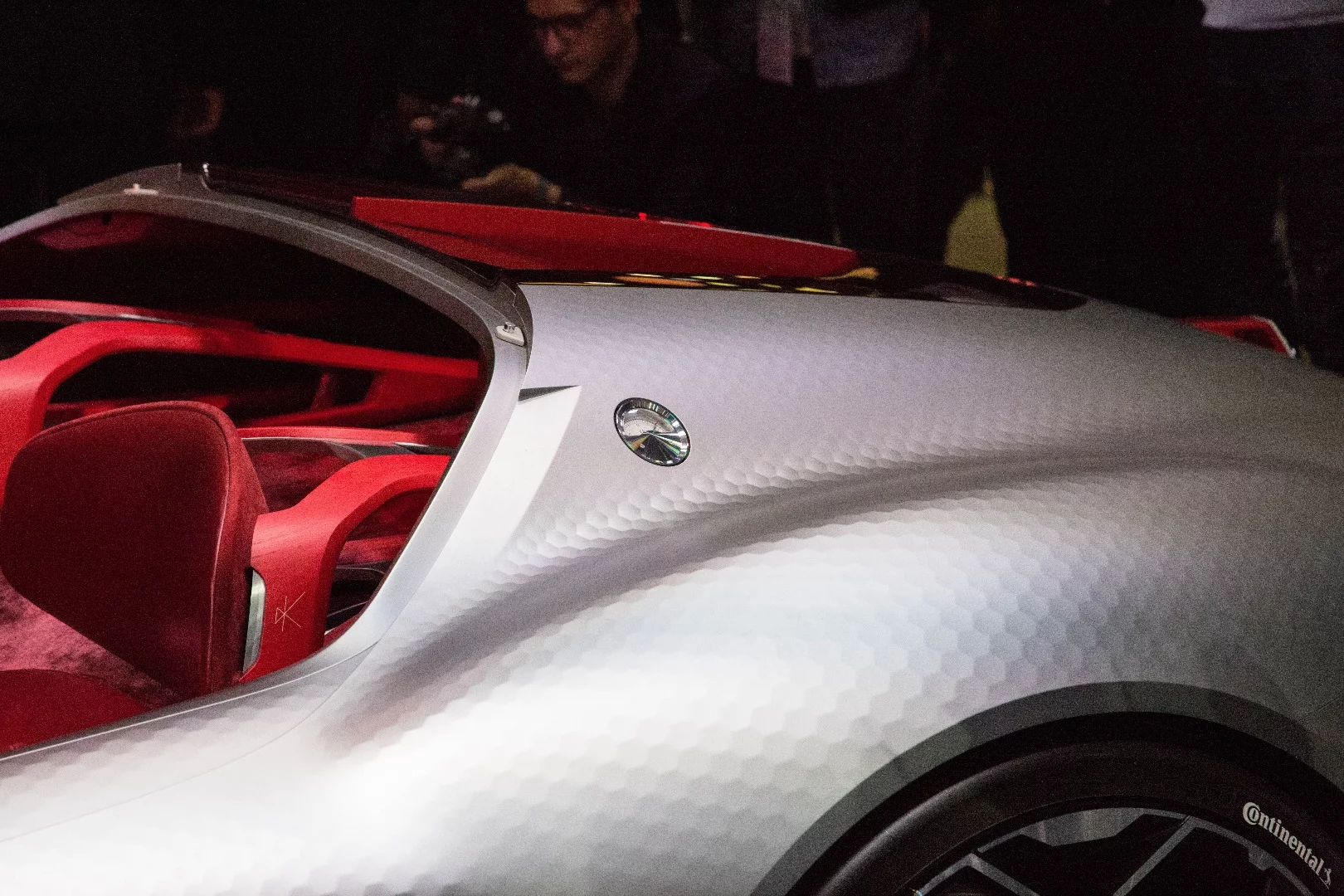 The Trezor's skin in detail